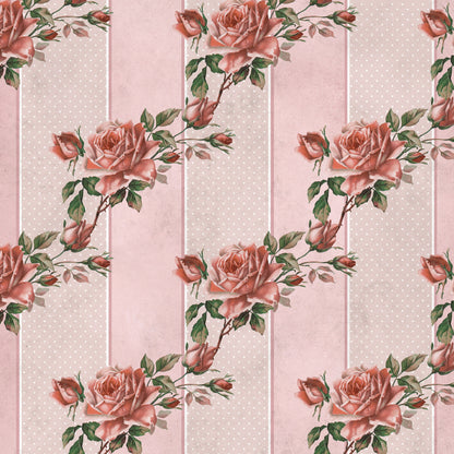 Rose Parlor - iPhone Flip Case Wallet, Leather Folio Case Phone Case-aesthetic phone case-shockproof phone case-cute phone case-designer phone case-elegant phone case-luxury phone case-phone accessories-fashion accessory