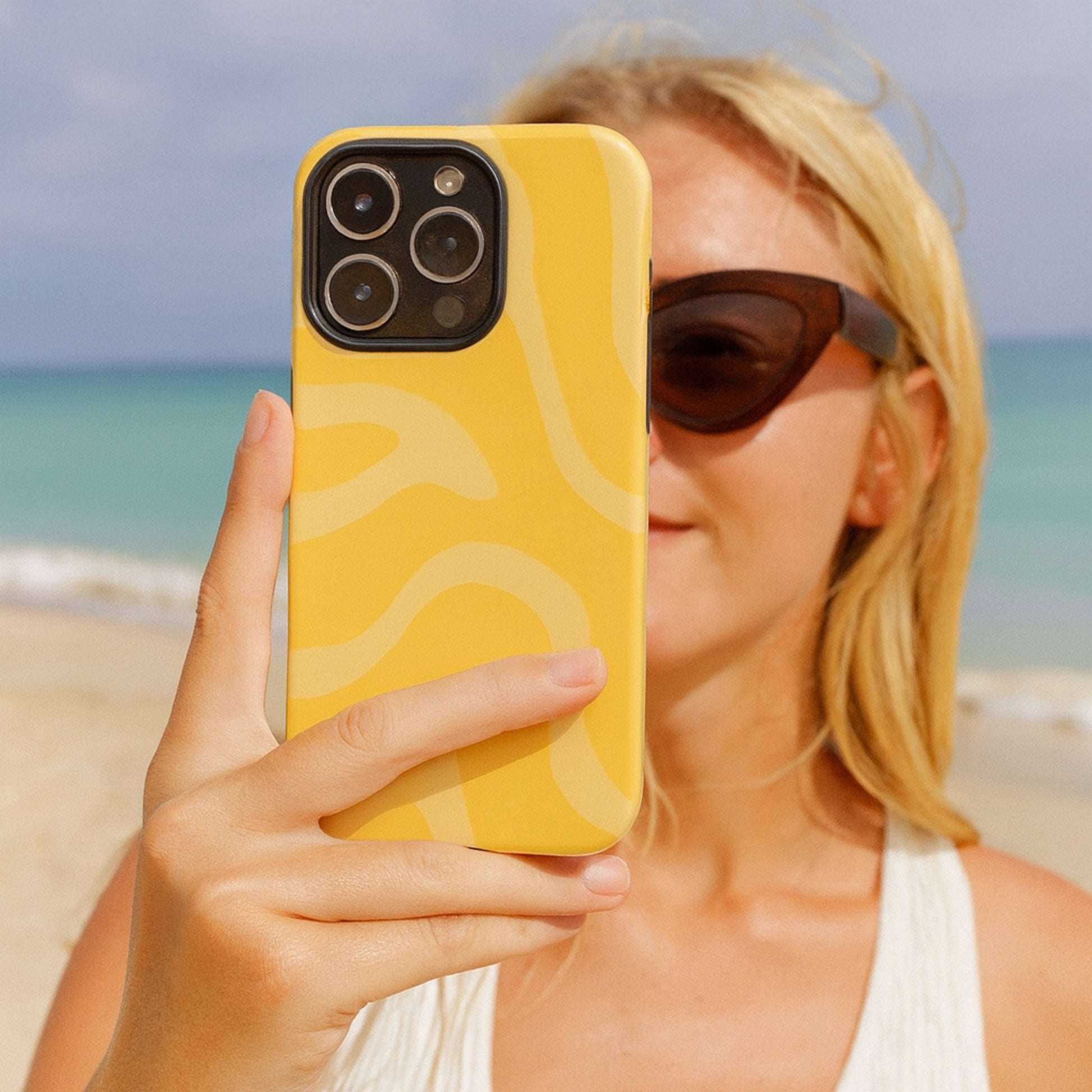 Golden Hour - iPhone Flip Case Wallet, Leather Folio Case Phone Case-aesthetic phone case-shockproof phone case-cute phone case-designer phone case-elegant phone case-luxury phone case-phone accessories-fashion accessory