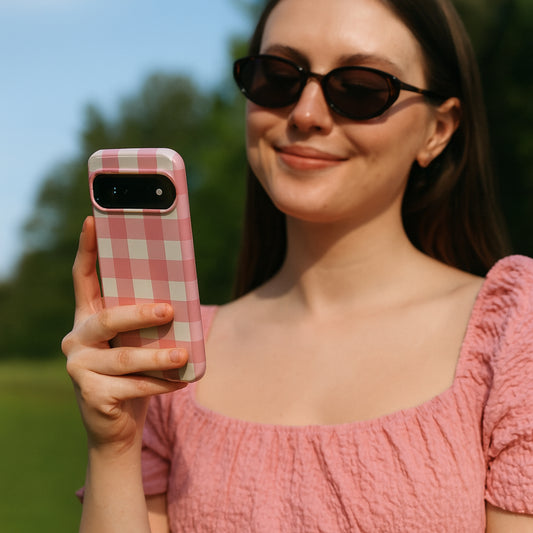 Pretty Pink - Google Pixel Case Phone Case-aesthetic phone case-shockproof phone case-cute phone case-designer phone case-elegant phone case-luxury phone case-phone accessories-fashion accessory
