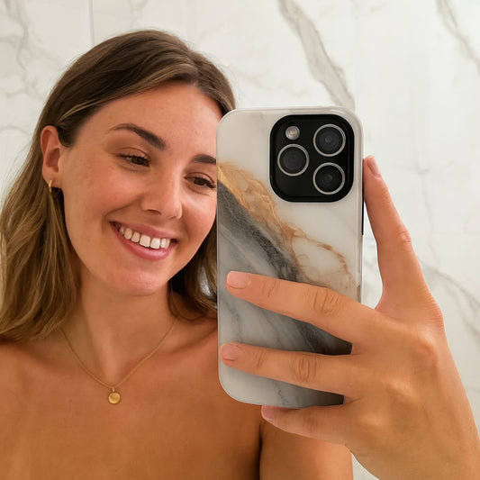 Ivory - iPhone Flip Case Wallet, Leather Folio Case Phone Case-aesthetic phone case-shockproof phone case-cute phone case-designer phone case-elegant phone case-luxury phone case-phone accessories-fashion accessory