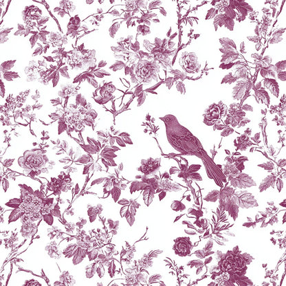 Mauve Toile - iPhone Flip Case Wallet, Leather Folio Case Phone Case-aesthetic phone case-shockproof phone case-cute phone case-designer phone case-elegant phone case-luxury phone case-phone accessories-fashion accessory