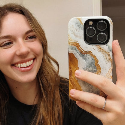 Snowgold - iPhone Case Phone Case-aesthetic phone case-shockproof phone case-cute phone case-designer phone case-elegant phone case-luxury phone case-phone accessories-fashion accessory