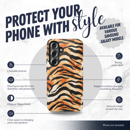 Barely Tamed - Samsung Galaxy Case Phone Case-aesthetic phone case-shockproof phone case-cute phone case-designer phone case-elegant phone case-luxury phone case-phone accessories-fashion accessory