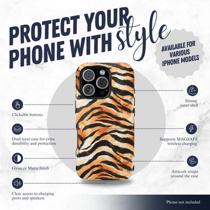 Barely Tamed - Magsafe iPhone Case Phone Case-aesthetic phone case-shockproof phone case-cute phone case-designer phone case-elegant phone case-luxury phone case-phone accessories-fashion accessory