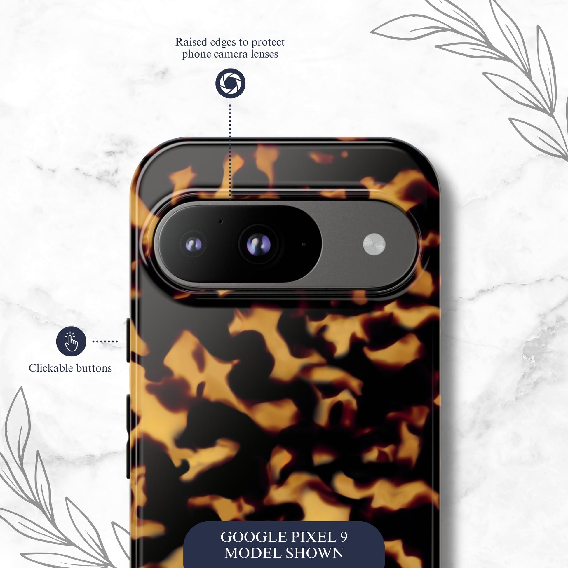 Burnt Honey - Google Pixel Case Phone Case-aesthetic phone case-shockproof phone case-cute phone case-designer phone case-elegant phone case-luxury phone case-phone accessories-fashion accessory