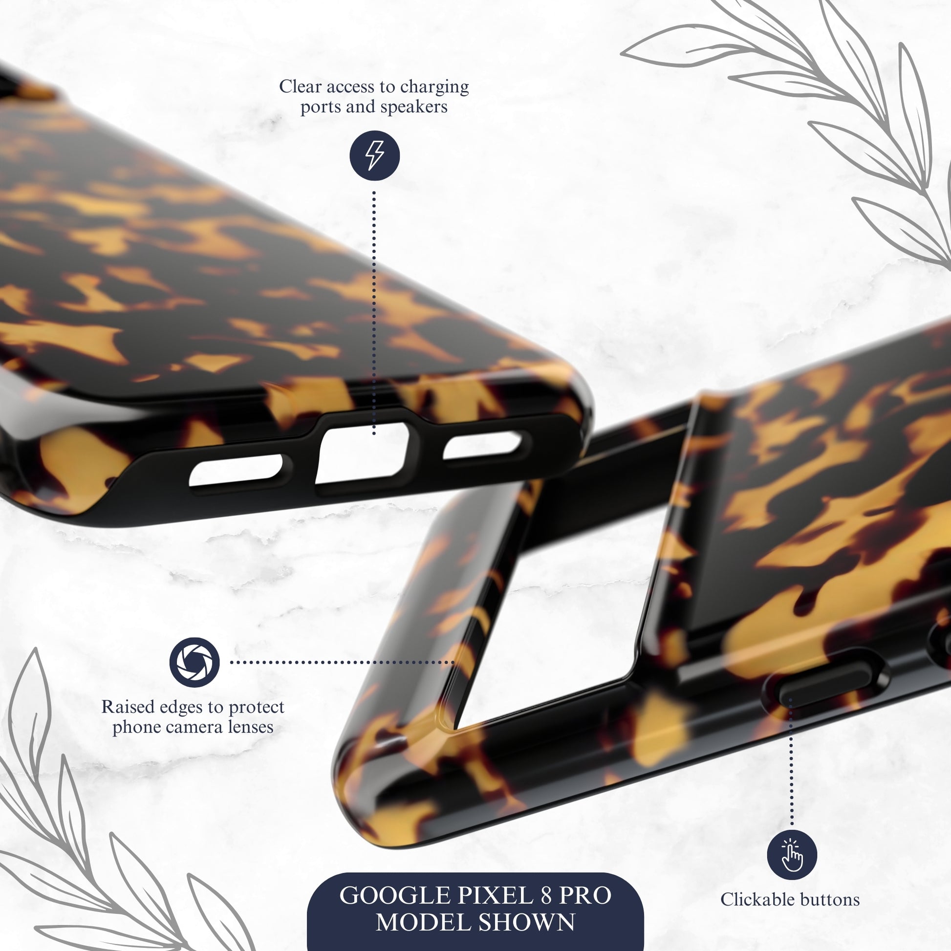 Burnt Honey - Google Pixel Case Phone Case-aesthetic phone case-shockproof phone case-cute phone case-designer phone case-elegant phone case-luxury phone case-phone accessories-fashion accessory