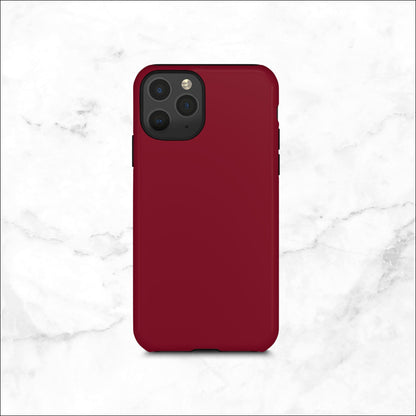 Burgundy - iPhone Case