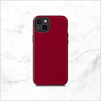 Burgundy - iPhone Case