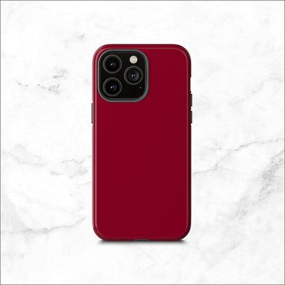 Burgundy - iPhone Case