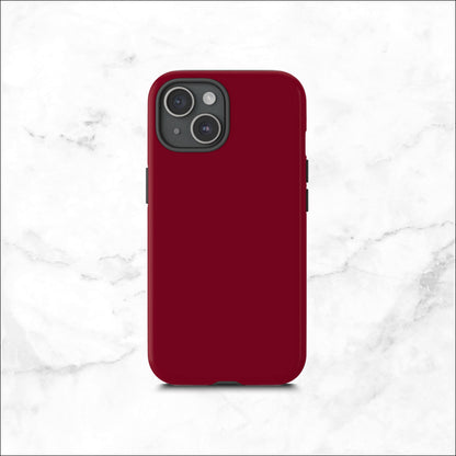 Burgundy - iPhone Case