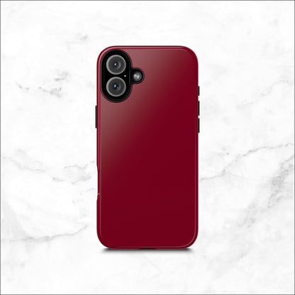 Burgundy - iPhone Case