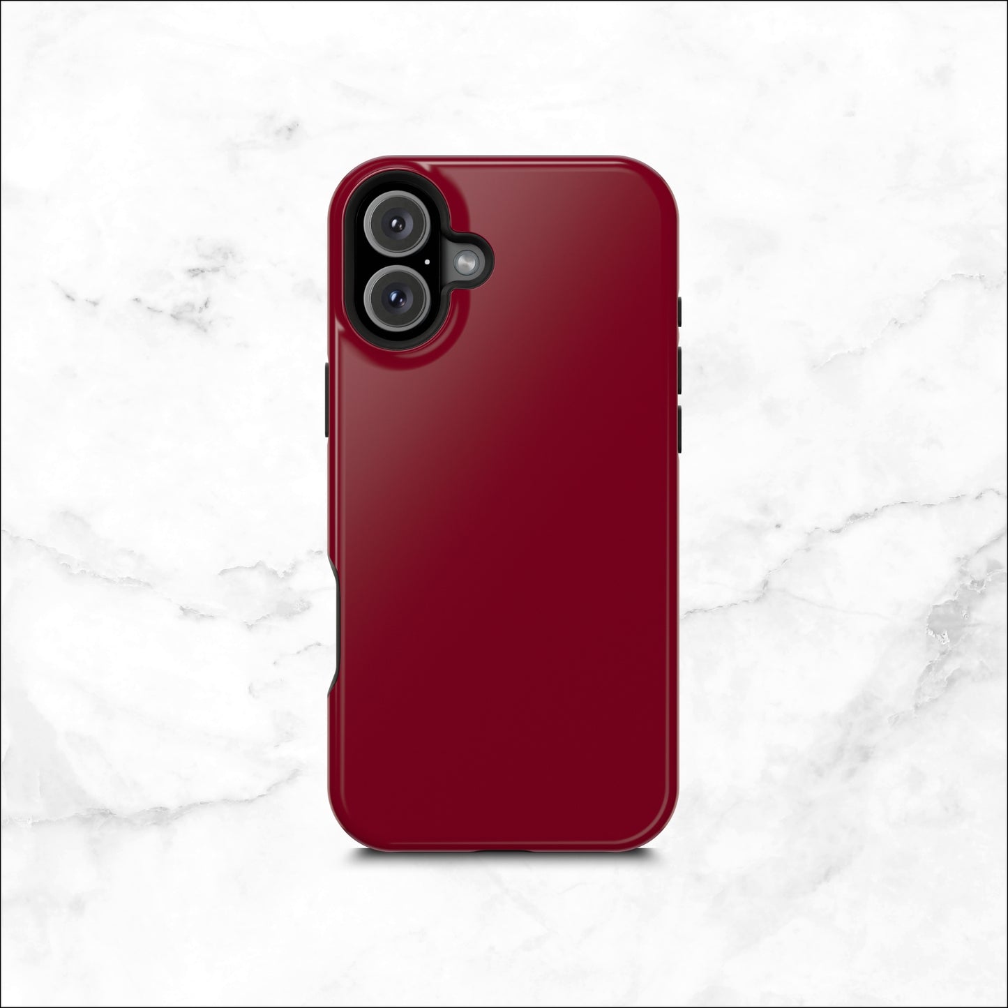 Burgundy - Magsafe iPhone Case Phone Case-aesthetic phone case-shockproof phone case-cute phone case-designer phone case-elegant phone case-luxury phone case-phone accessories-fashion accessory