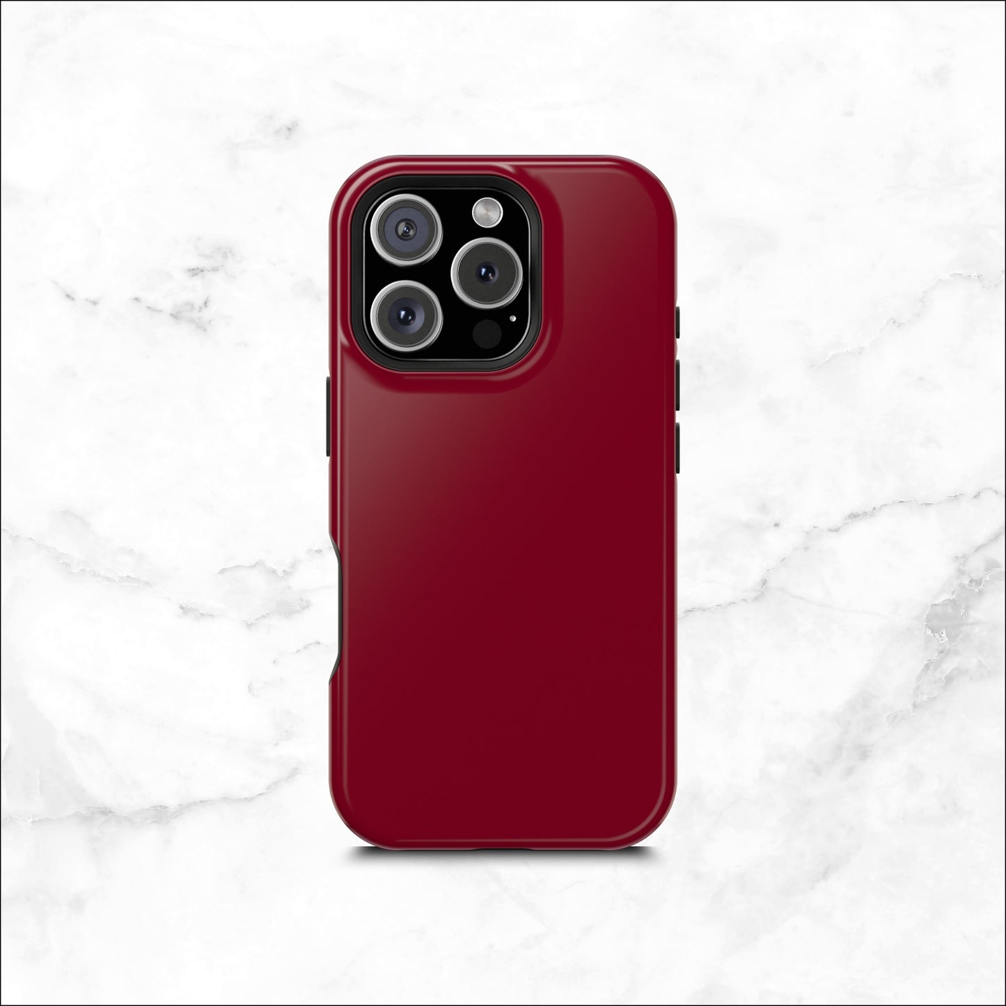 Burgundy - Magsafe iPhone Case Phone Case-aesthetic phone case-shockproof phone case-cute phone case-designer phone case-elegant phone case-luxury phone case-phone accessories-fashion accessory