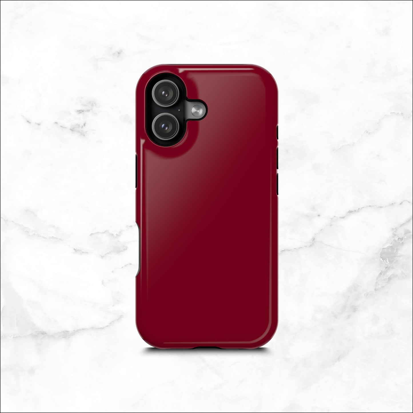 Burgundy - Magsafe iPhone Case Phone Case-aesthetic phone case-shockproof phone case-cute phone case-designer phone case-elegant phone case-luxury phone case-phone accessories-fashion accessory
