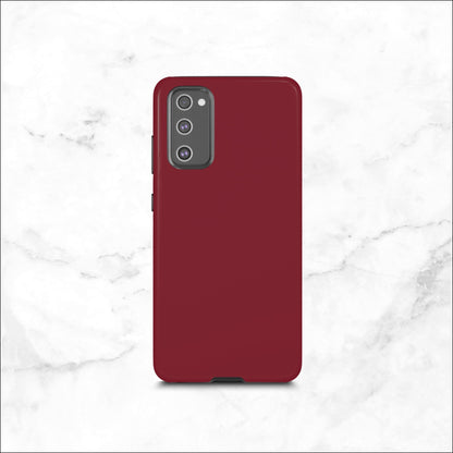 Burgundy - Samsung Galaxy Case