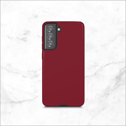 Burgundy - Samsung Galaxy Case