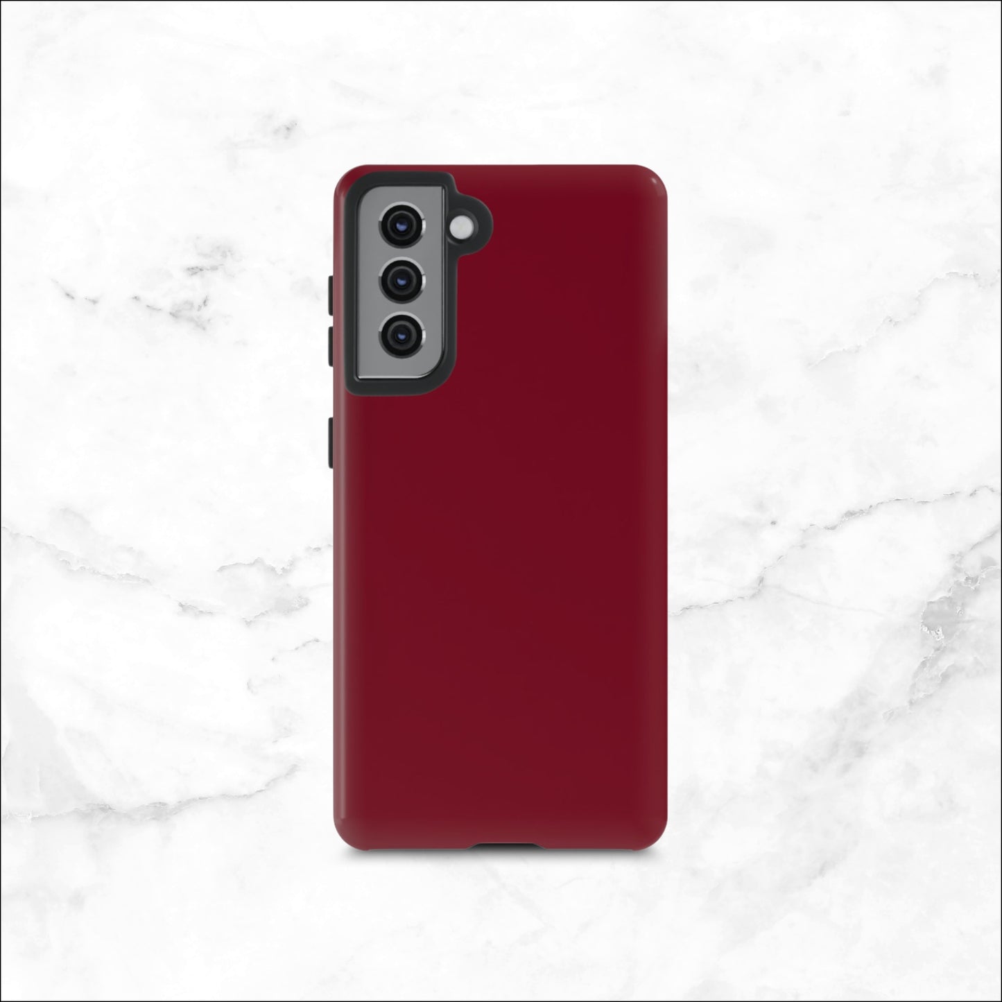 Burgundy - Samsung Galaxy Case Phone Case-aesthetic phone case-shockproof phone case-cute phone case-designer phone case-elegant phone case-luxury phone case-phone accessories-fashion accessory