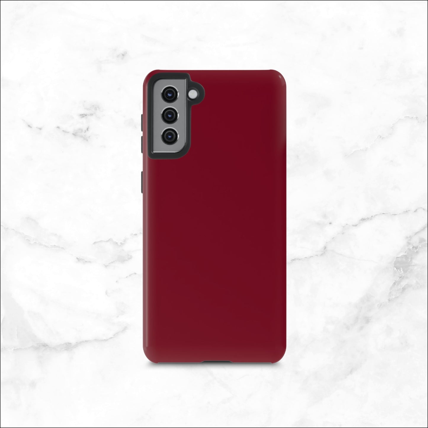 Burgundy - Samsung Galaxy Case Phone Case-aesthetic phone case-shockproof phone case-cute phone case-designer phone case-elegant phone case-luxury phone case-phone accessories-fashion accessory