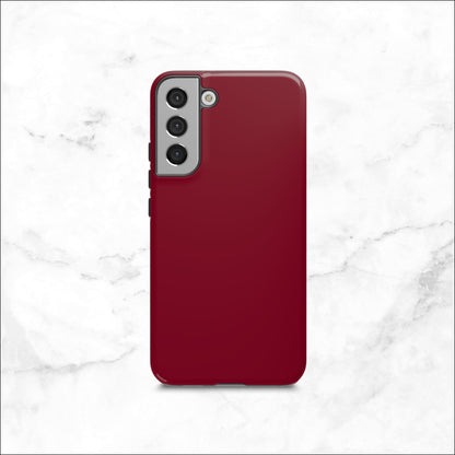 Burgundy - Samsung Galaxy Case Phone Case-aesthetic phone case-shockproof phone case-cute phone case-designer phone case-elegant phone case-luxury phone case-phone accessories-fashion accessory