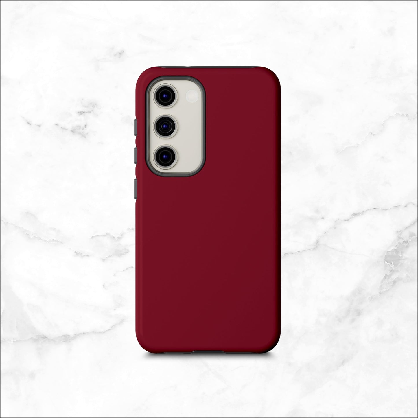 Burgundy - Samsung Galaxy Case Phone Case-aesthetic phone case-shockproof phone case-cute phone case-designer phone case-elegant phone case-luxury phone case-phone accessories-fashion accessory