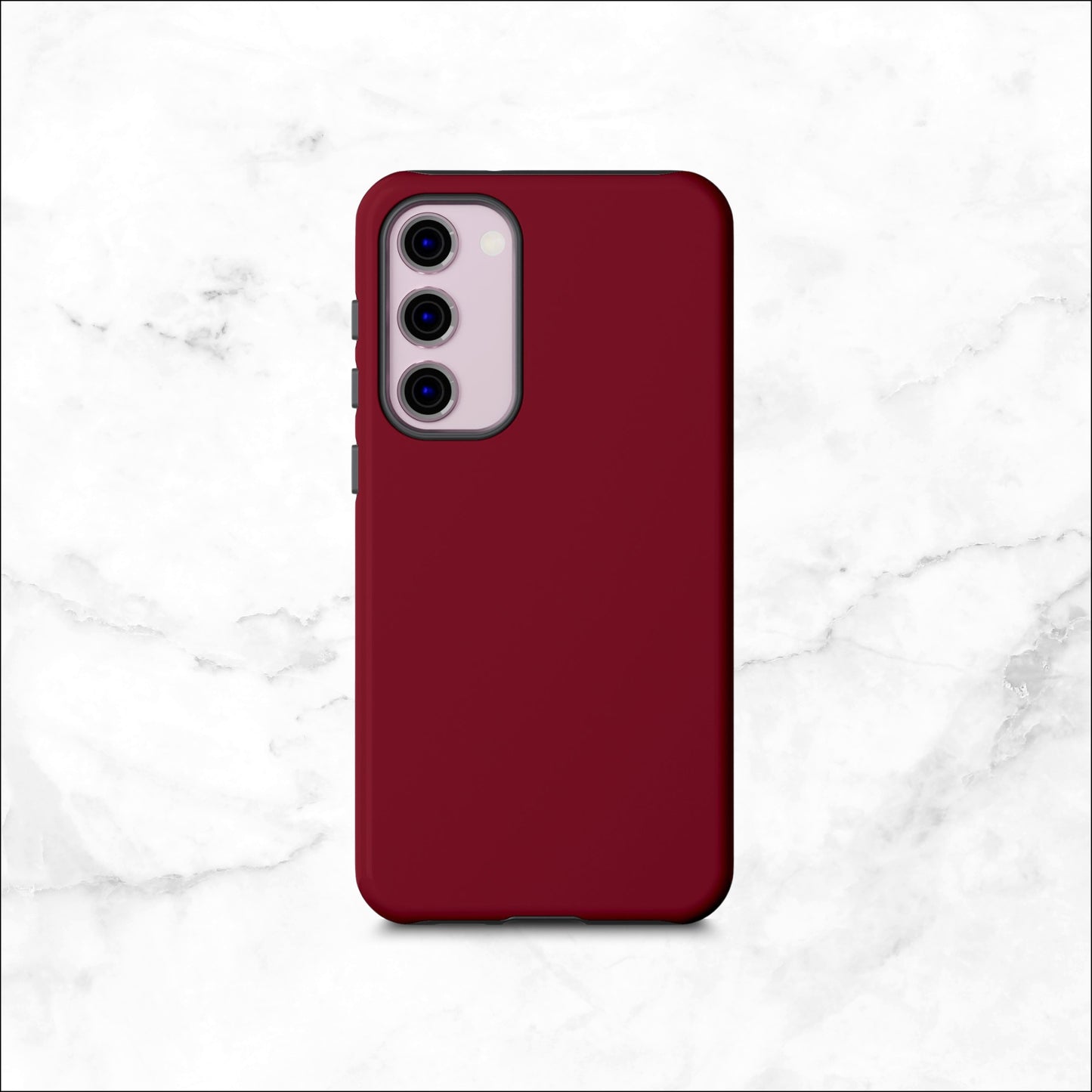 Burgundy - Samsung Galaxy Case Phone Case-aesthetic phone case-shockproof phone case-cute phone case-designer phone case-elegant phone case-luxury phone case-phone accessories-fashion accessory
