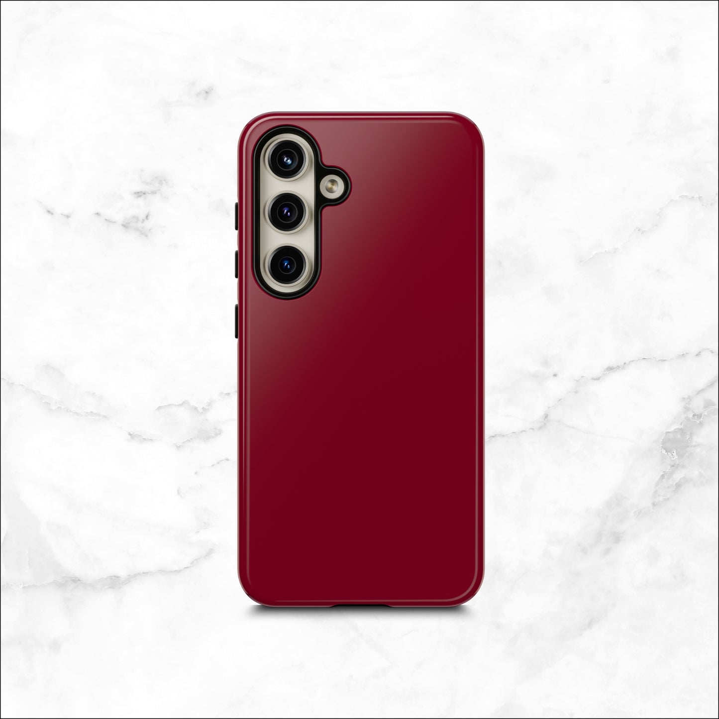 Burgundy - Samsung Galaxy Case Phone Case-aesthetic phone case-shockproof phone case-cute phone case-designer phone case-elegant phone case-luxury phone case-phone accessories-fashion accessory