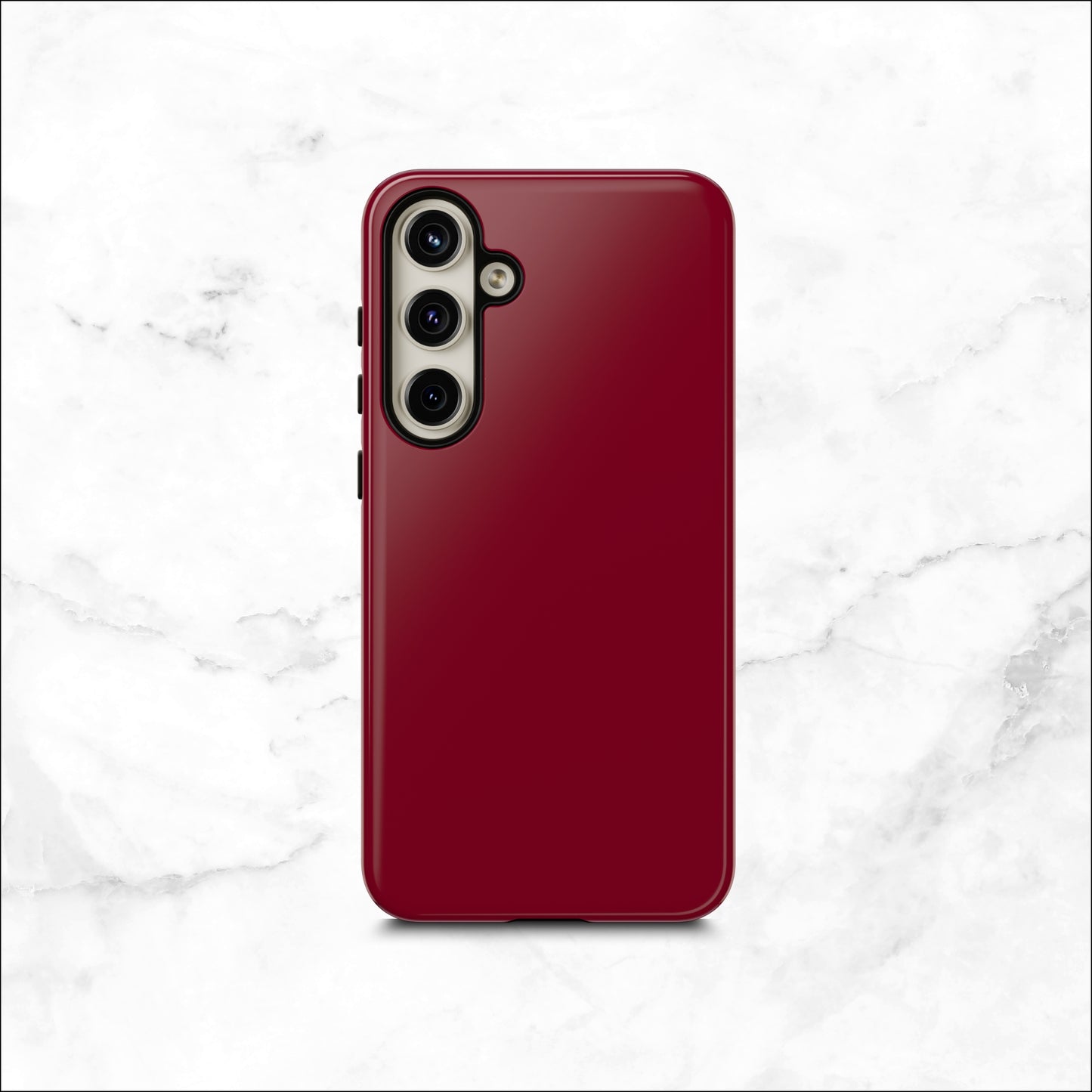 Burgundy - Samsung Galaxy Case Phone Case-aesthetic phone case-shockproof phone case-cute phone case-designer phone case-elegant phone case-luxury phone case-phone accessories-fashion accessory
