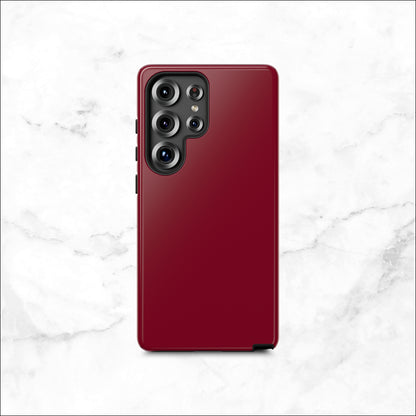 Burgundy - Samsung Galaxy Case Phone Case-aesthetic phone case-shockproof phone case-cute phone case-designer phone case-elegant phone case-luxury phone case-phone accessories-fashion accessory