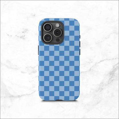 Coastal Check - iPhone Case