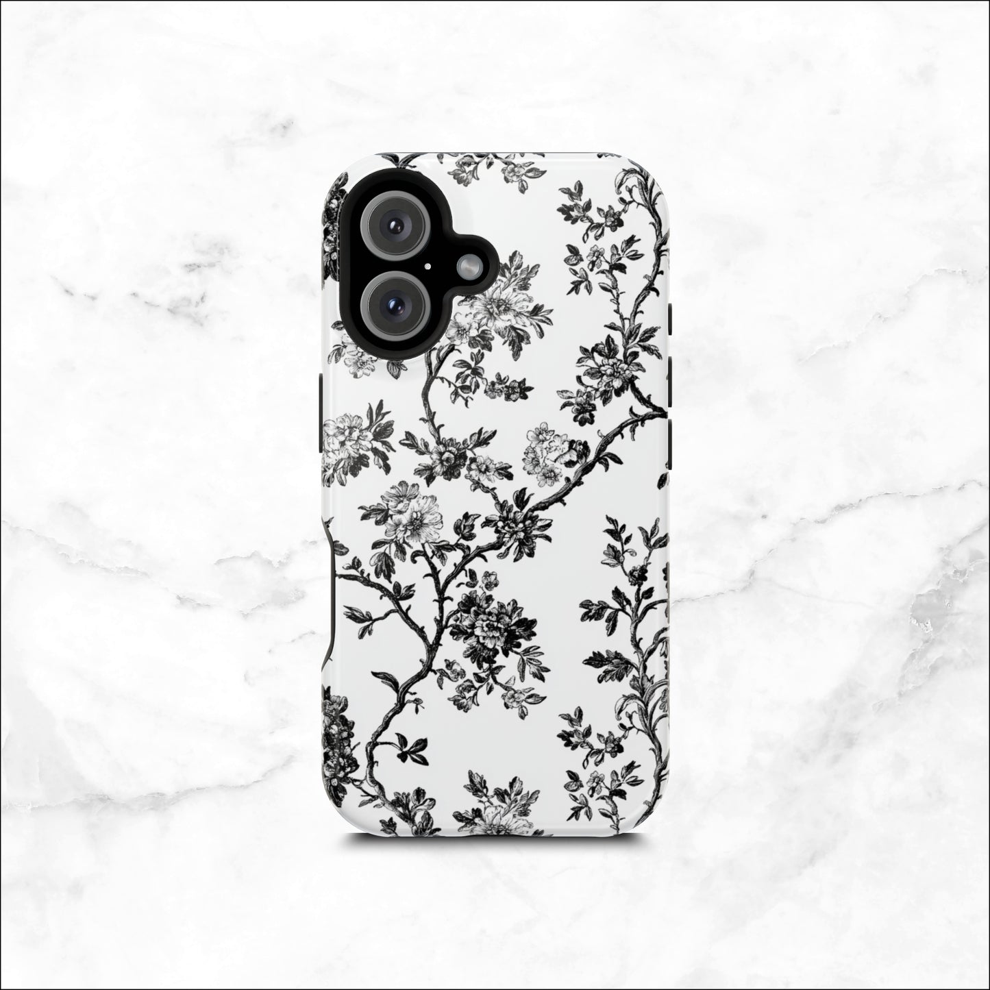 Adorned Toile - Magsafe iPhone Case Phone Case-aesthetic phone case-shockproof phone case-cute phone case-designer phone case-elegant phone case-luxury phone case-phone accessories-fashion accessory