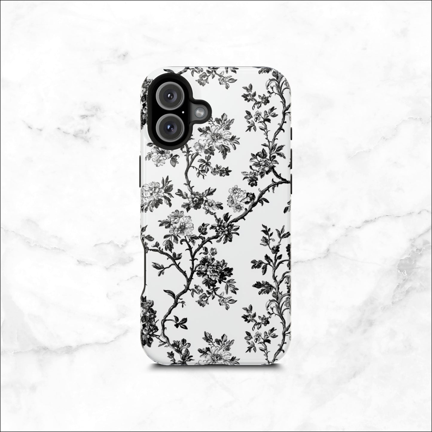 Adorned Toile - Magsafe iPhone Case Phone Case-aesthetic phone case-shockproof phone case-cute phone case-designer phone case-elegant phone case-luxury phone case-phone accessories-fashion accessory