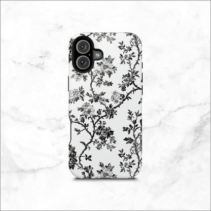 Adorned Toile - Magsafe iPhone Case Phone Case-aesthetic phone case-shockproof phone case-cute phone case-designer phone case-elegant phone case-luxury phone case-phone accessories-fashion accessory