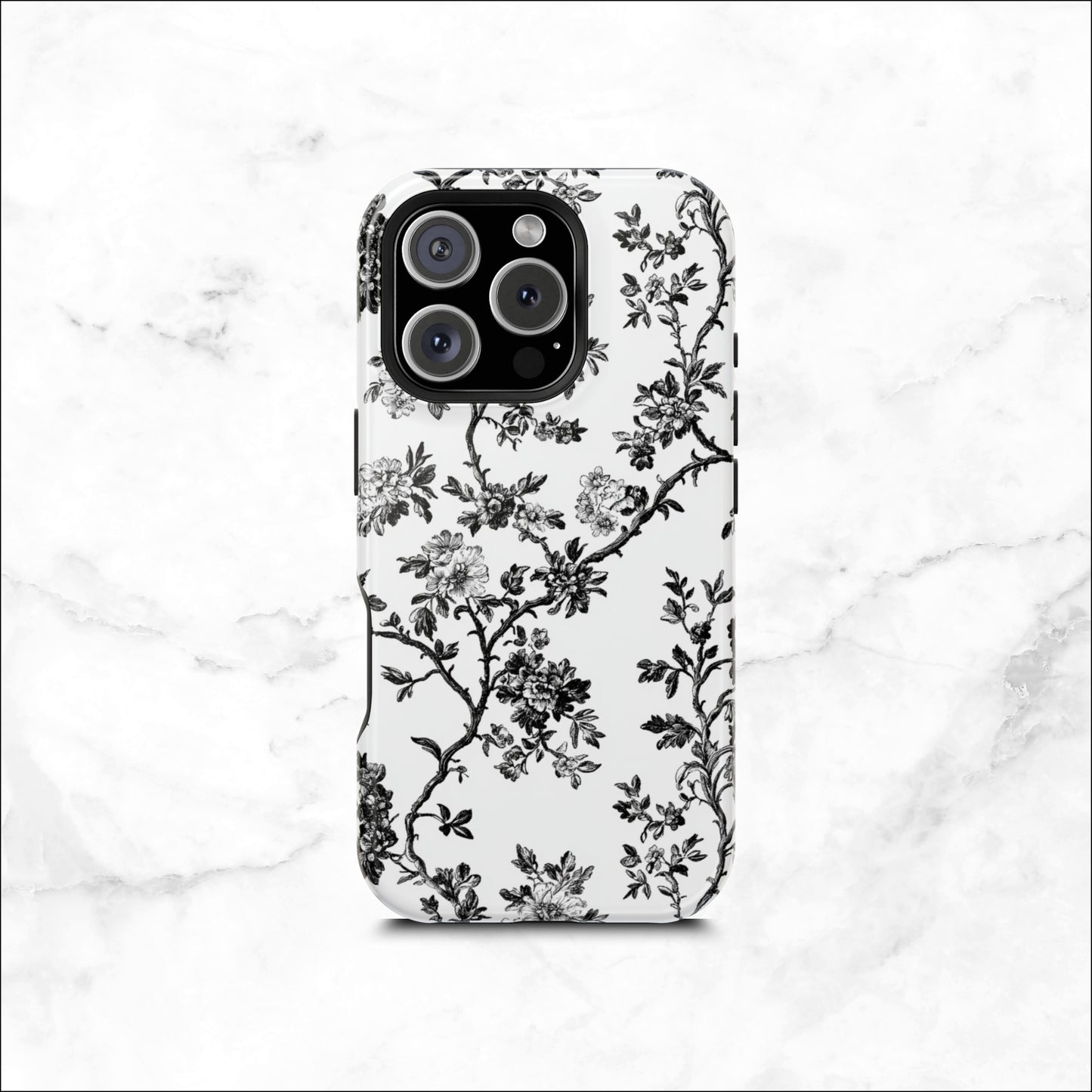 Adorned Toile - Magsafe iPhone Case Phone Case-aesthetic phone case-shockproof phone case-cute phone case-designer phone case-elegant phone case-luxury phone case-phone accessories-fashion accessory
