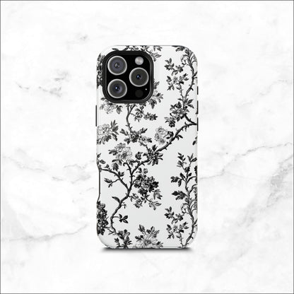 Adorned Toile - Magsafe iPhone Case Phone Case-aesthetic phone case-shockproof phone case-cute phone case-designer phone case-elegant phone case-luxury phone case-phone accessories-fashion accessory