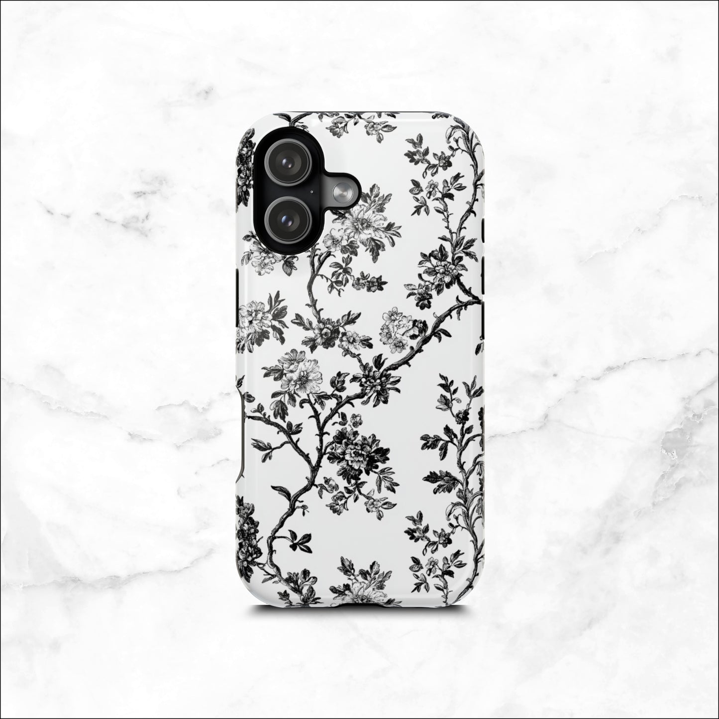 Adorned Toile - Magsafe iPhone Case Phone Case-aesthetic phone case-shockproof phone case-cute phone case-designer phone case-elegant phone case-luxury phone case-phone accessories-fashion accessory