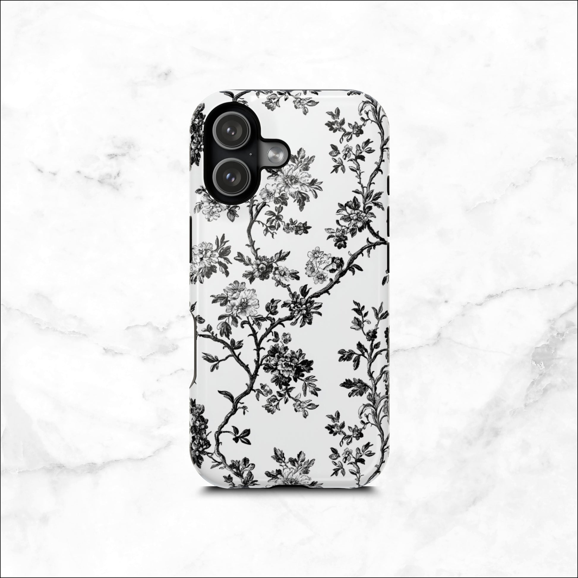 Adorned Toile - Magsafe iPhone Case Phone Case-aesthetic phone case-shockproof phone case-cute phone case-designer phone case-elegant phone case-luxury phone case-phone accessories-fashion accessory