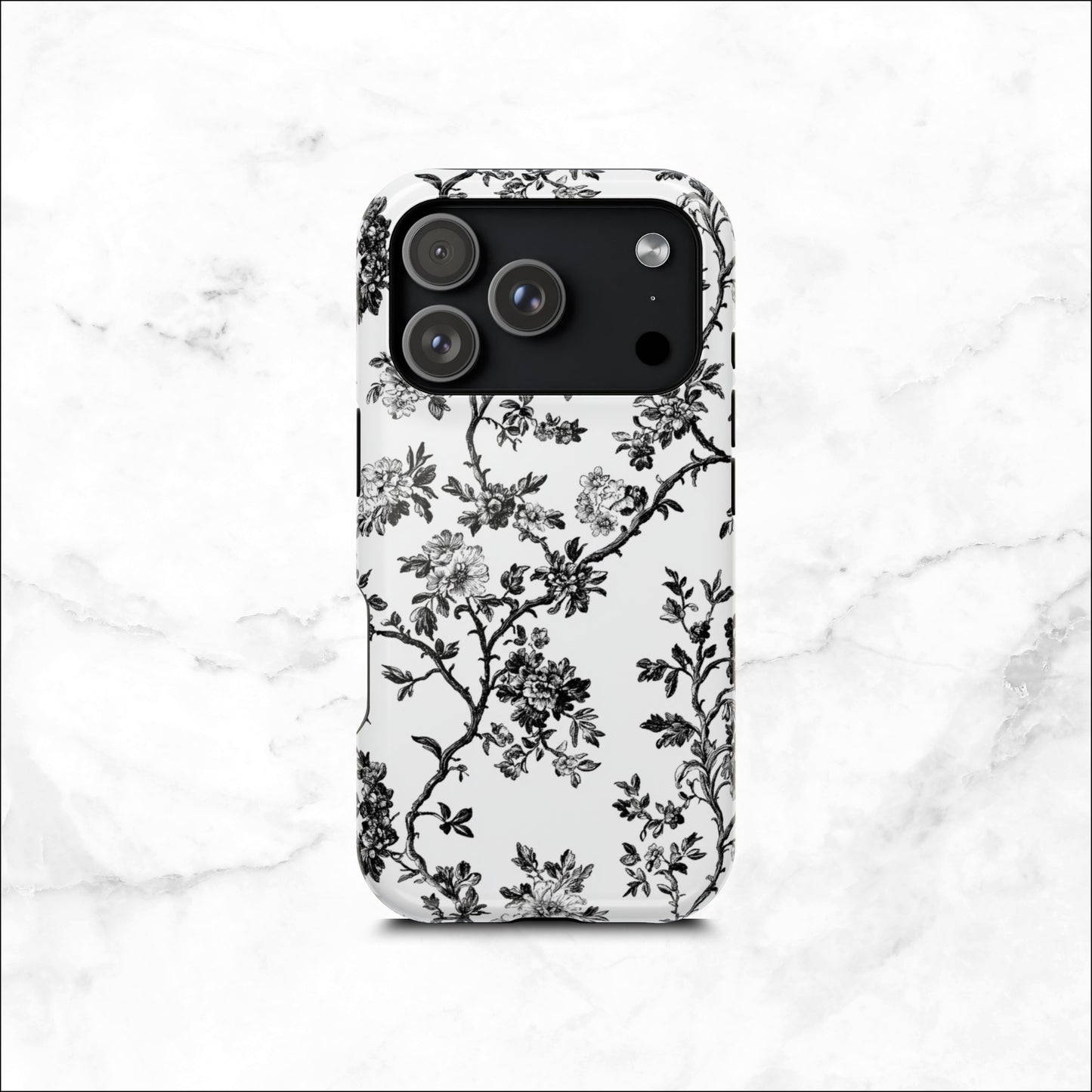 Adorned Toile - Magsafe iPhone Case Phone Case-aesthetic phone case-shockproof phone case-cute phone case-designer phone case-elegant phone case-luxury phone case-phone accessories-fashion accessory