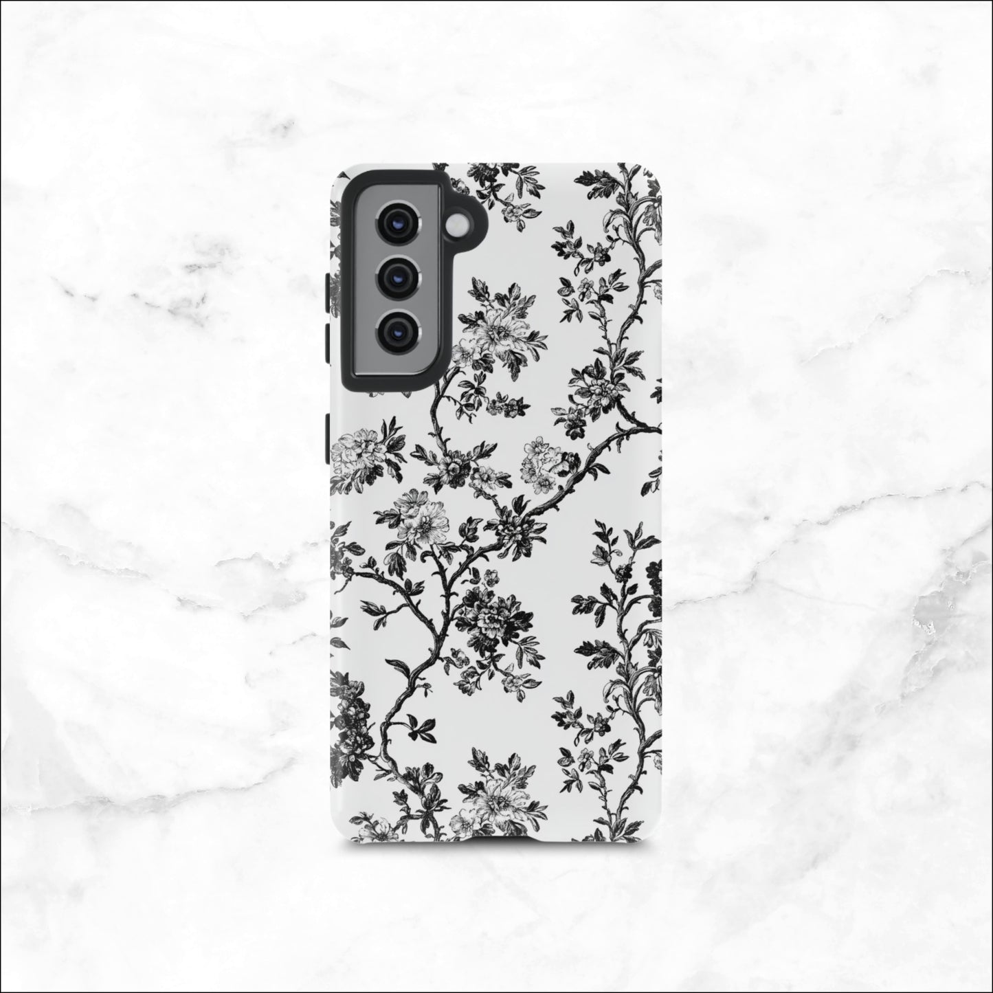 Adorned Toile - Samsung Galaxy Case Phone Case-aesthetic phone case-shockproof phone case-cute phone case-designer phone case-elegant phone case-luxury phone case-phone accessories-fashion accessory