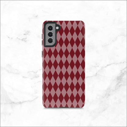 Cherry Jester - Samsung Galaxy Case Phone Case-aesthetic phone case-shockproof phone case-cute phone case-designer phone case-elegant phone case-luxury phone case-phone accessories-fashion accessory