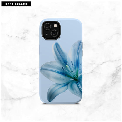 Clear Skies - Floral Magsafe iPhone Case Phone Case-aesthetic phone case-shockproof phone case-cute phone case-designer phone case-elegant phone case-luxury phone case-phone accessories-fashion accessory