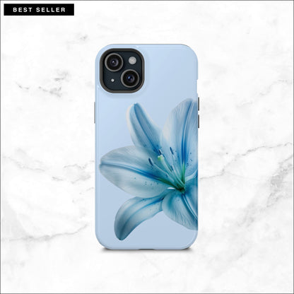 Clear Skies - Floral Magsafe iPhone Case Phone Case-aesthetic phone case-shockproof phone case-cute phone case-designer phone case-elegant phone case-luxury phone case-phone accessories-fashion accessory