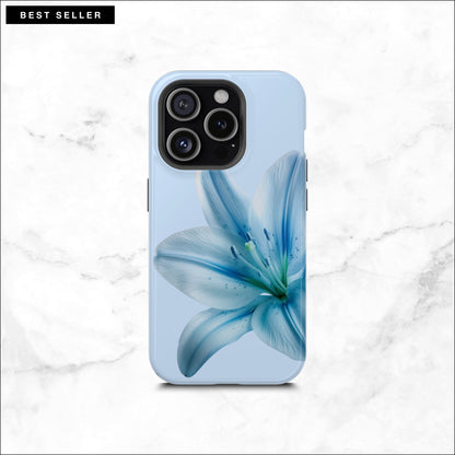 Clear Skies - Floral Magsafe iPhone Case Phone Case-aesthetic phone case-shockproof phone case-cute phone case-designer phone case-elegant phone case-luxury phone case-phone accessories-fashion accessory