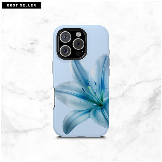 Clear Skies - Floral Magsafe iPhone Case Phone Case-aesthetic phone case-shockproof phone case-cute phone case-designer phone case-elegant phone case-luxury phone case-phone accessories-fashion accessory
