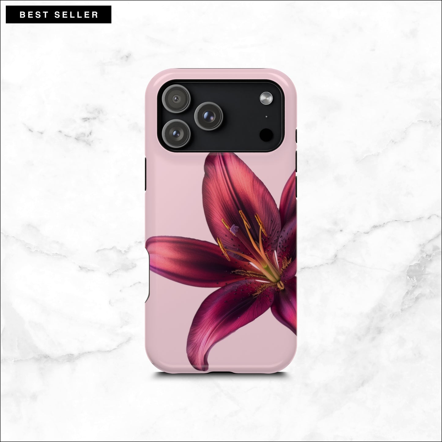 Quiet Confidence - Floral Magsafe iPhone Case Phone Case-aesthetic phone case-shockproof phone case-cute phone case-designer phone case-elegant phone case-luxury phone case-phone accessories-fashion accessory