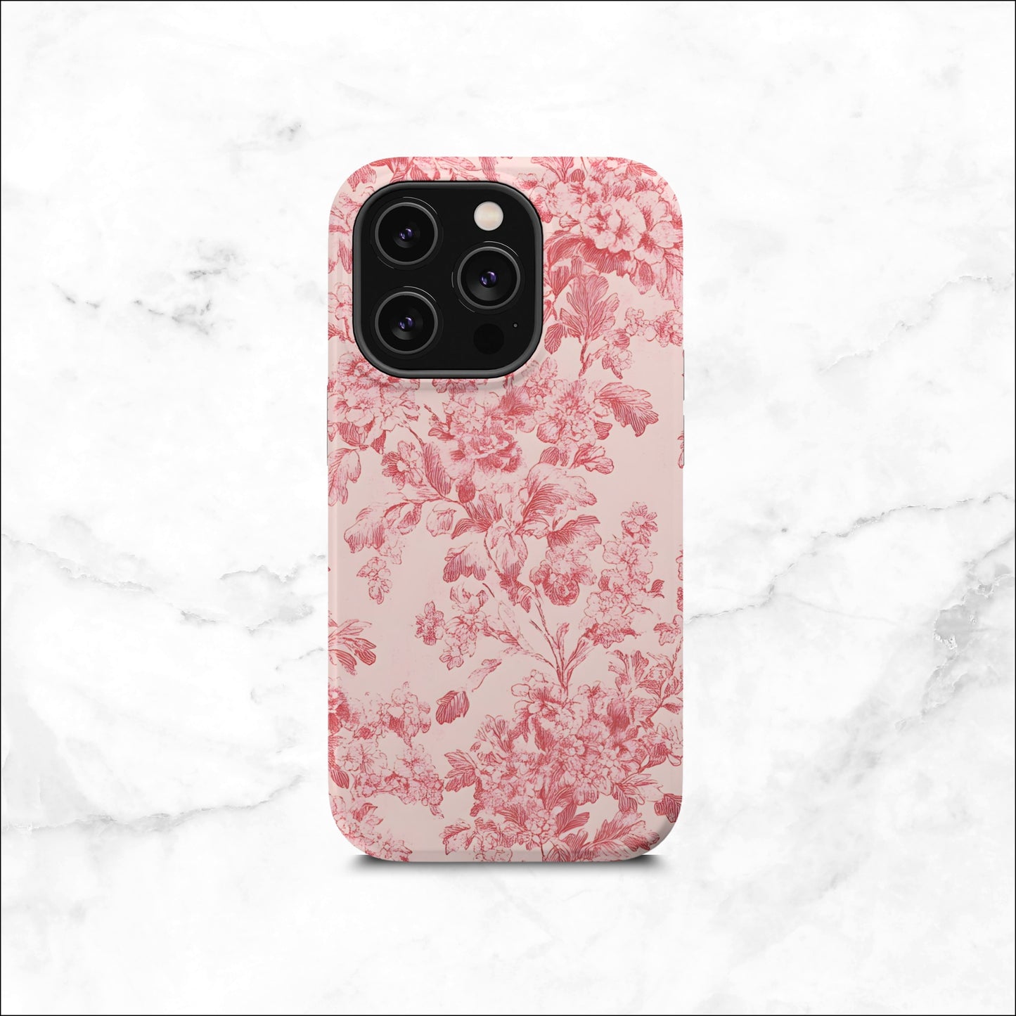 Ballet Toile - Magsafe iPhone Case Phone Case-aesthetic phone case-shockproof phone case-cute phone case-designer phone case-elegant phone case-luxury phone case-phone accessories-fashion accessory