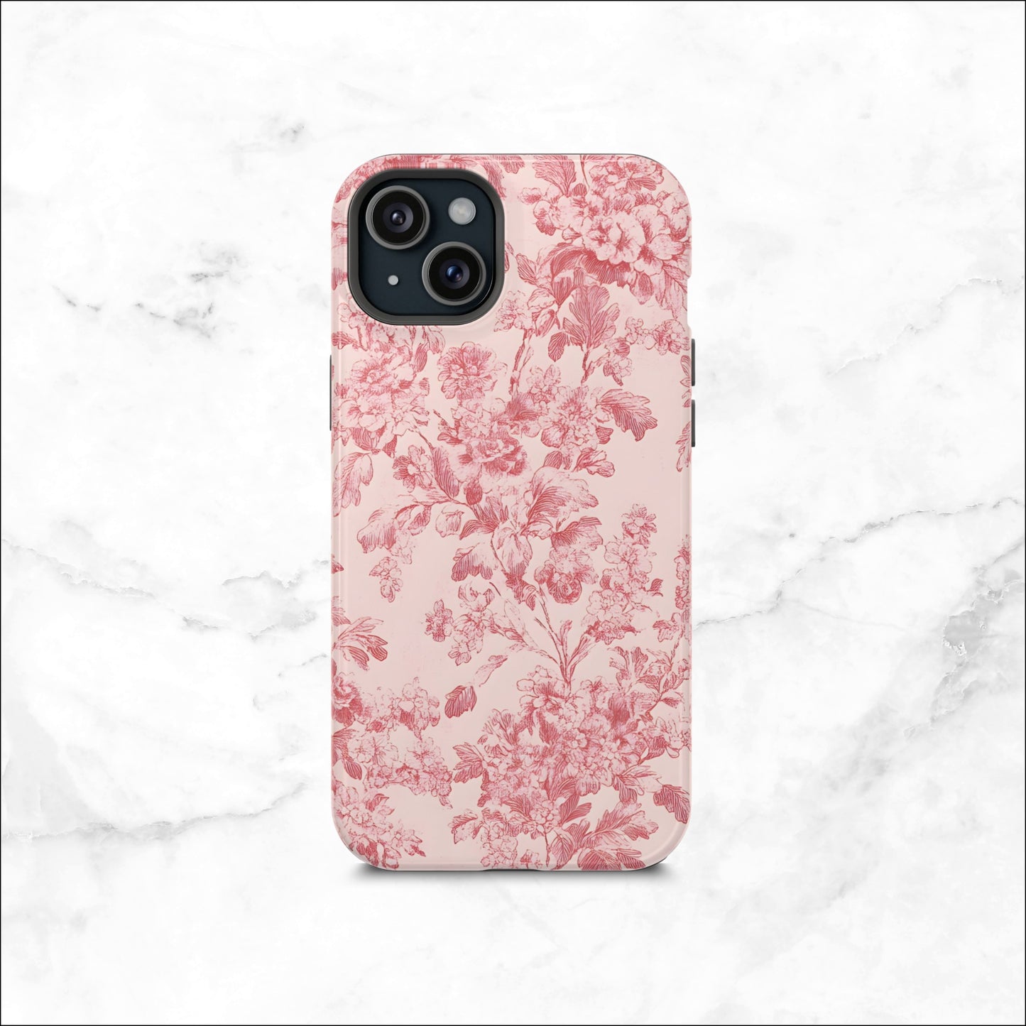 Ballet Toile - Magsafe iPhone Case Phone Case-aesthetic phone case-shockproof phone case-cute phone case-designer phone case-elegant phone case-luxury phone case-phone accessories-fashion accessory