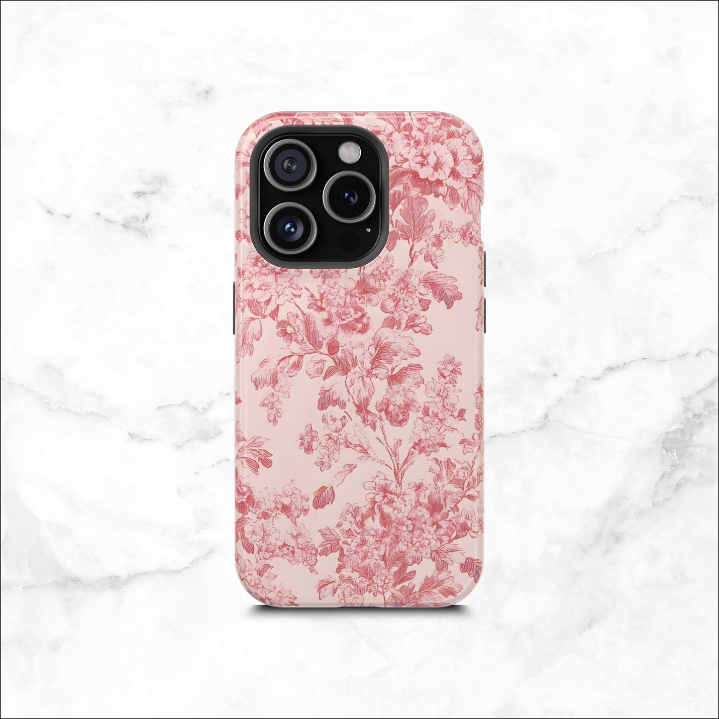 Ballet Toile - Magsafe iPhone Case Phone Case-aesthetic phone case-shockproof phone case-cute phone case-designer phone case-elegant phone case-luxury phone case-phone accessories-fashion accessory