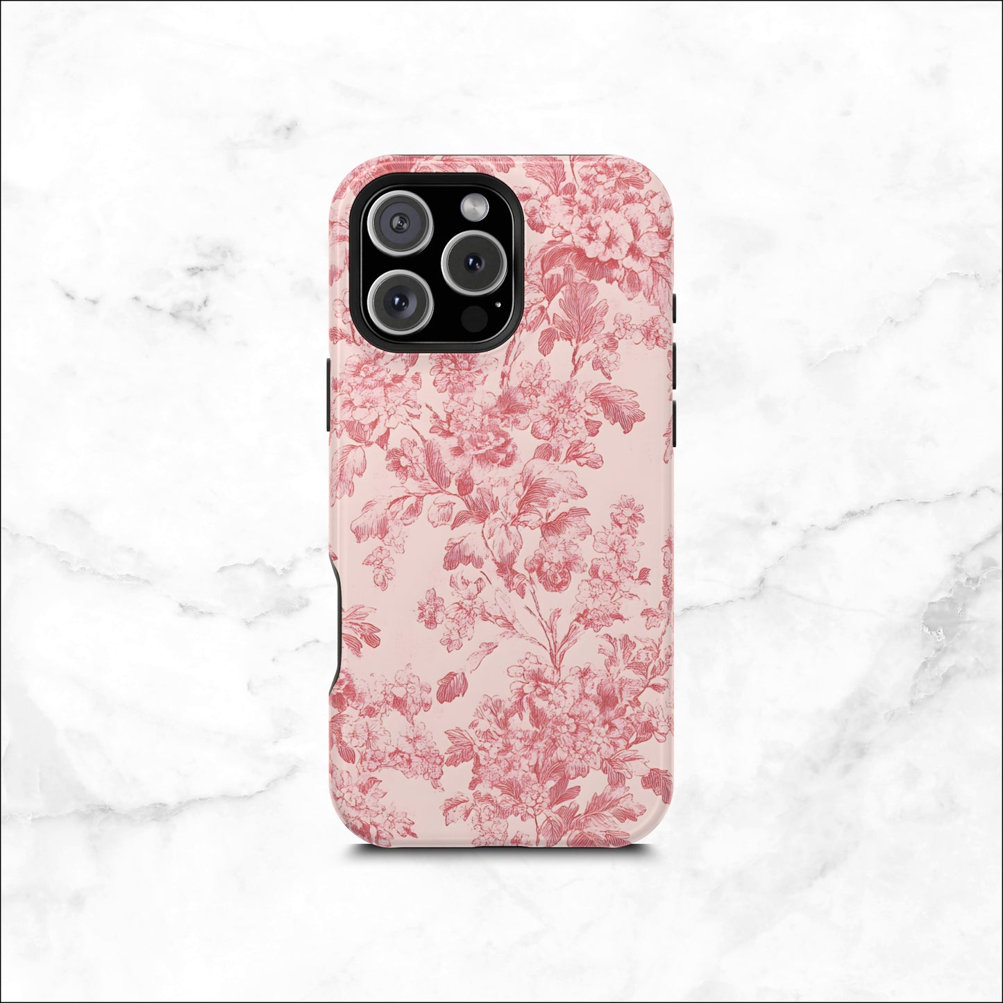 Ballet Toile - Magsafe iPhone Case Phone Case-aesthetic phone case-shockproof phone case-cute phone case-designer phone case-elegant phone case-luxury phone case-phone accessories-fashion accessory