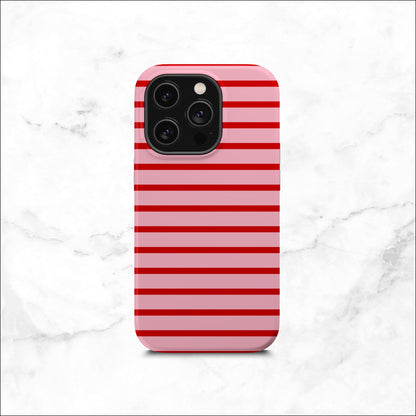 Candy Stripes - Magsafe iPhone Case Phone Case-aesthetic phone case-shockproof phone case-cute phone case-designer phone case-elegant phone case-luxury phone case-phone accessories-fashion accessory