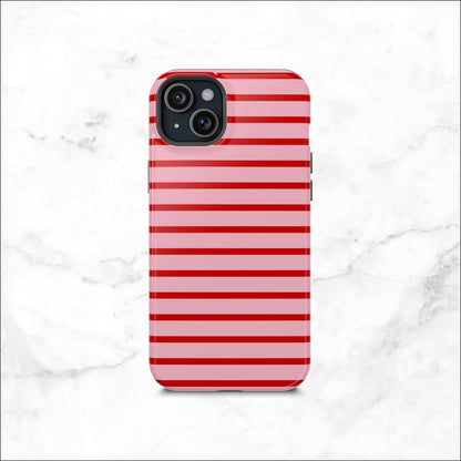 Candy Stripes - Magsafe iPhone Case Phone Case-aesthetic phone case-shockproof phone case-cute phone case-designer phone case-elegant phone case-luxury phone case-phone accessories-fashion accessory